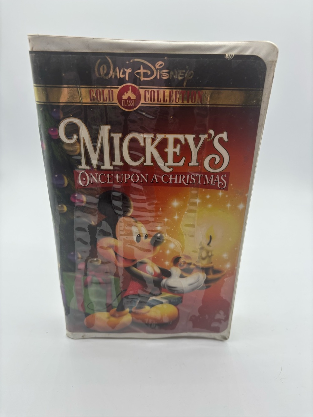 Mickeys Once Upon a Christmas VHS, Gold Collection Edition Clamshell Case